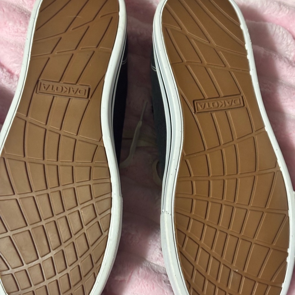 Classic Black Canvas Steal Toe Work Sneakers women 9.5 - Picture 8 of 12